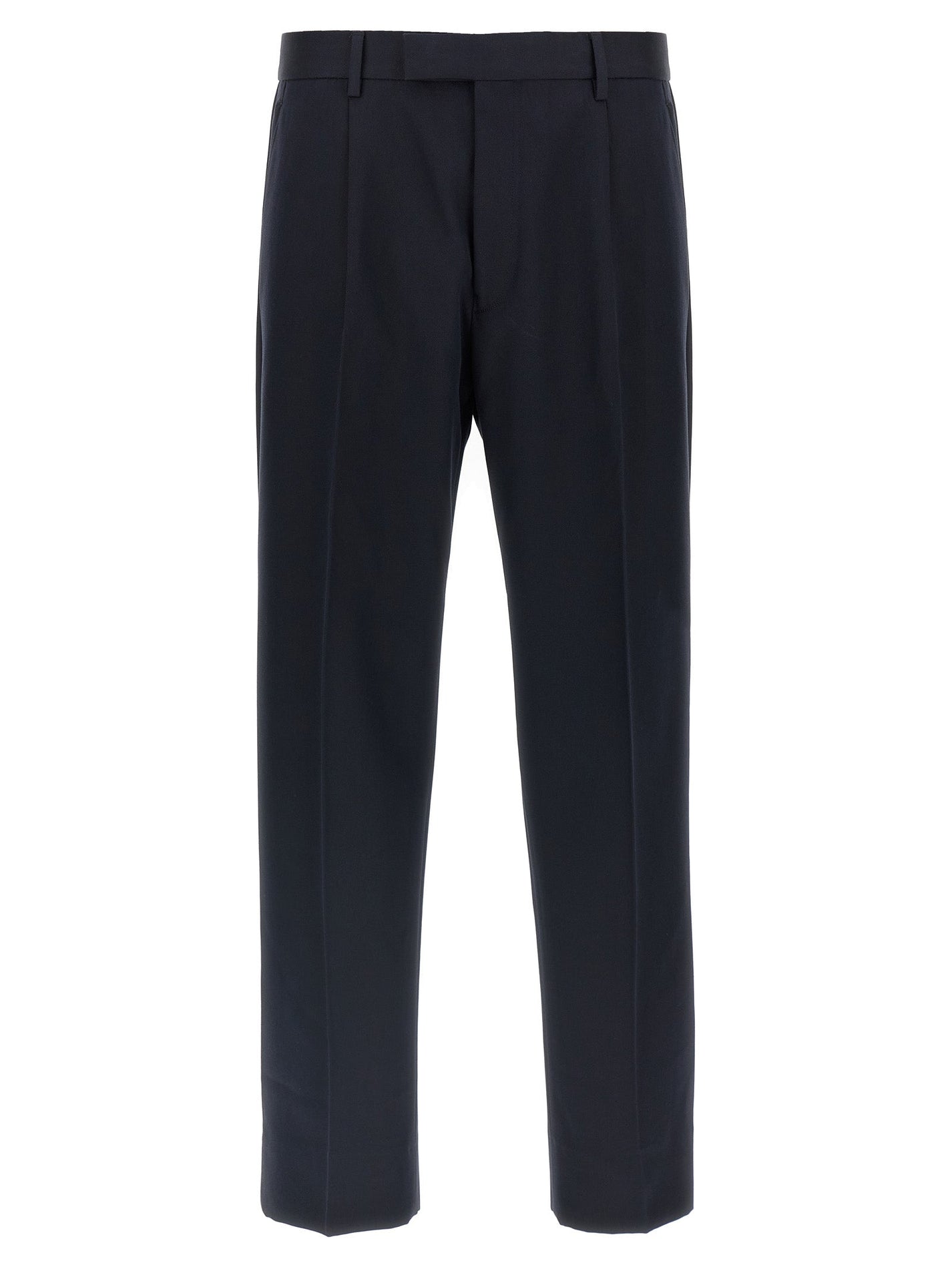 ZEGNA - ZEGNA - Cotton wool pants - Men’s Pants
