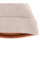 Zegna Men's Cashmere Oasis Beanie Beige, view 3