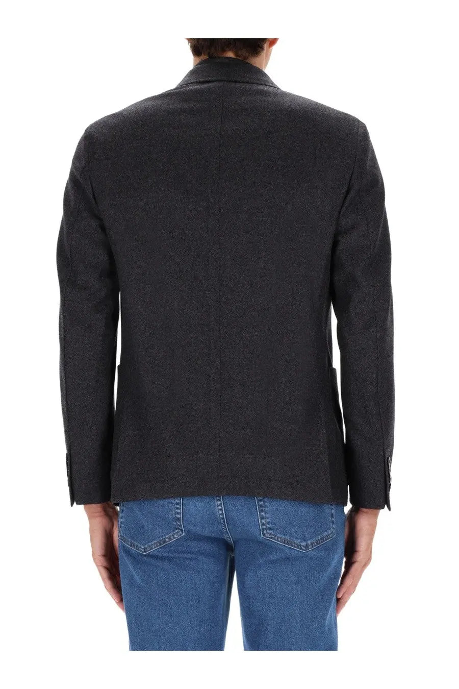 Zegna Men's Shirt Jacket Grey, view 3