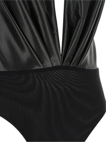 The Andamane Zendaya Bodysuit Black, view 4