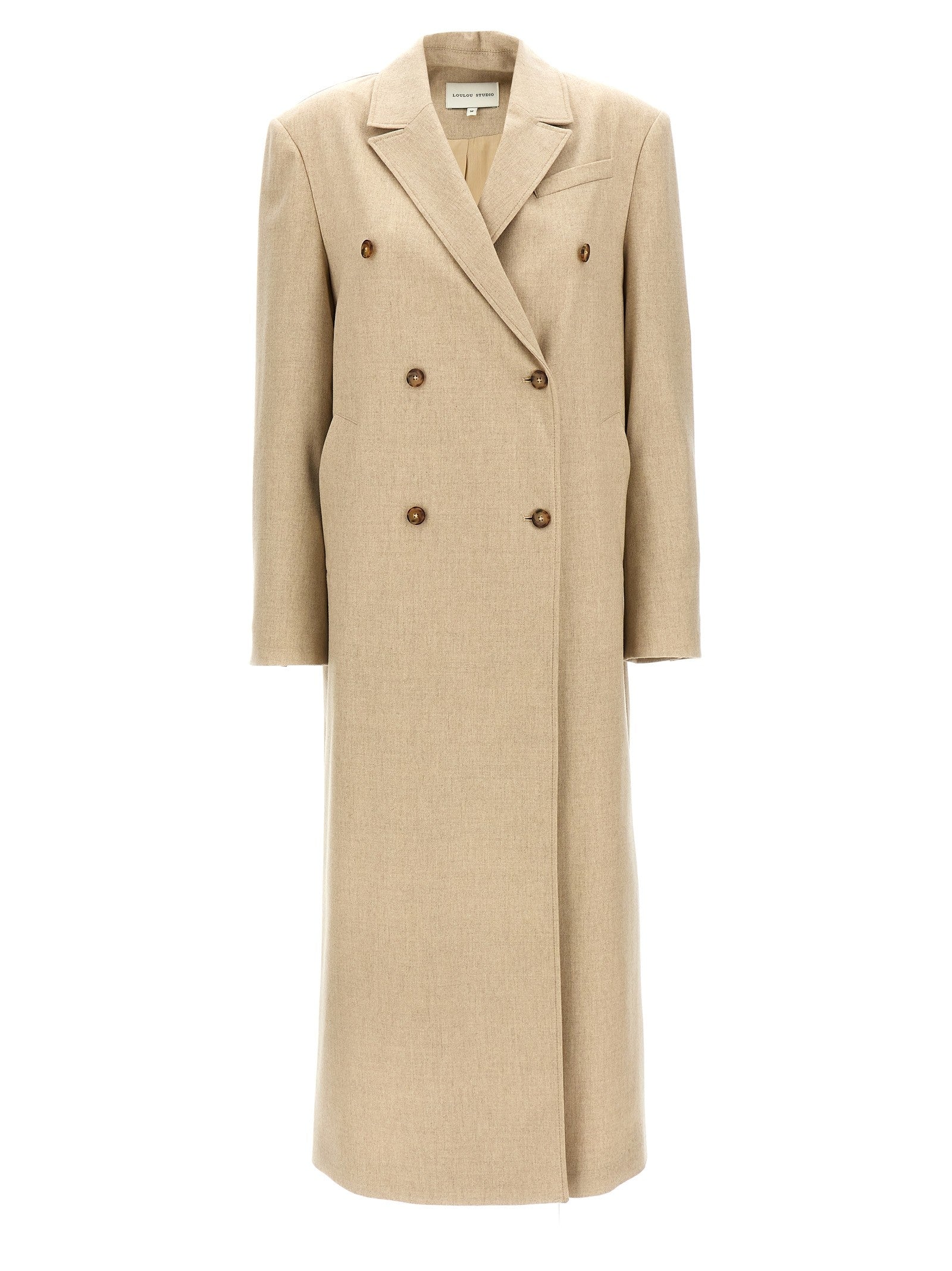Loulou De Saison Zeno Coat Beige