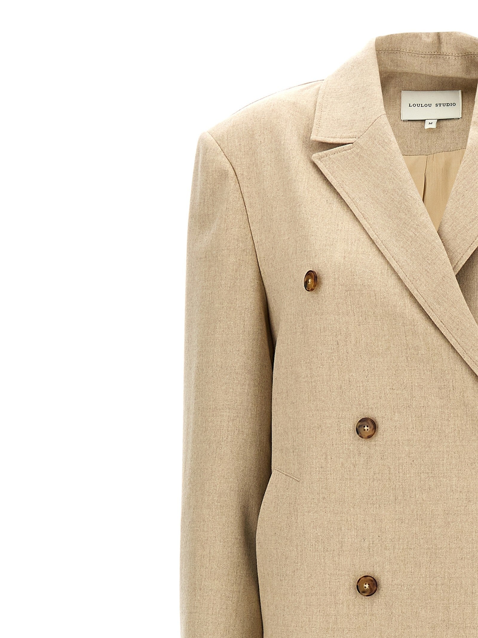 Loulou De Saison Zeno Coat Beige