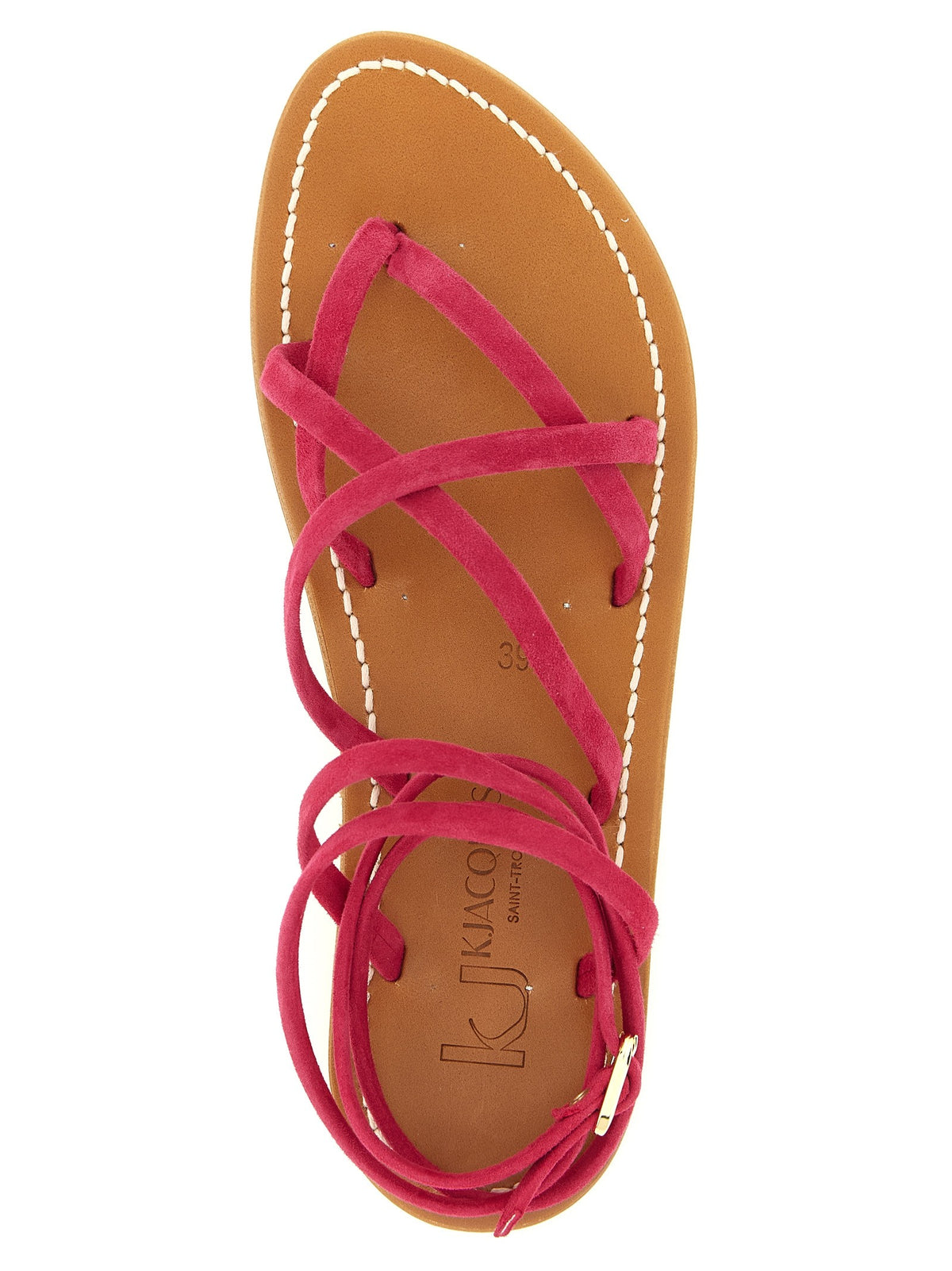 K.Jacques Saint Tropez Zenobie Sandals Pink, view 4