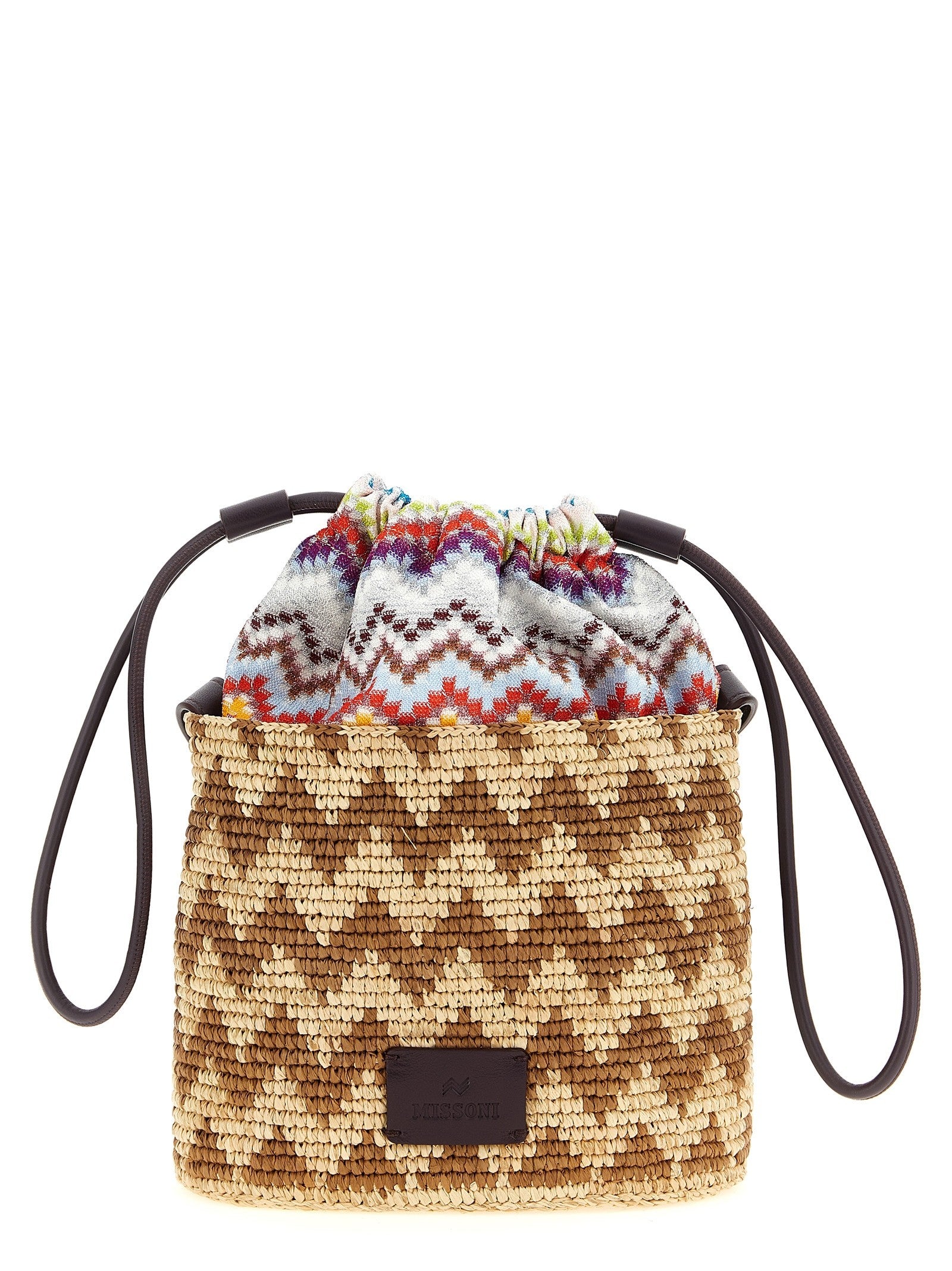 Missoni Zig Zag Bucket Bag Gold