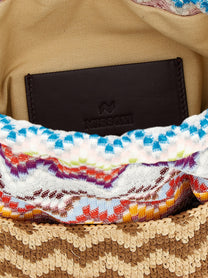 Missoni Zig Zag Bucket Bag Gold