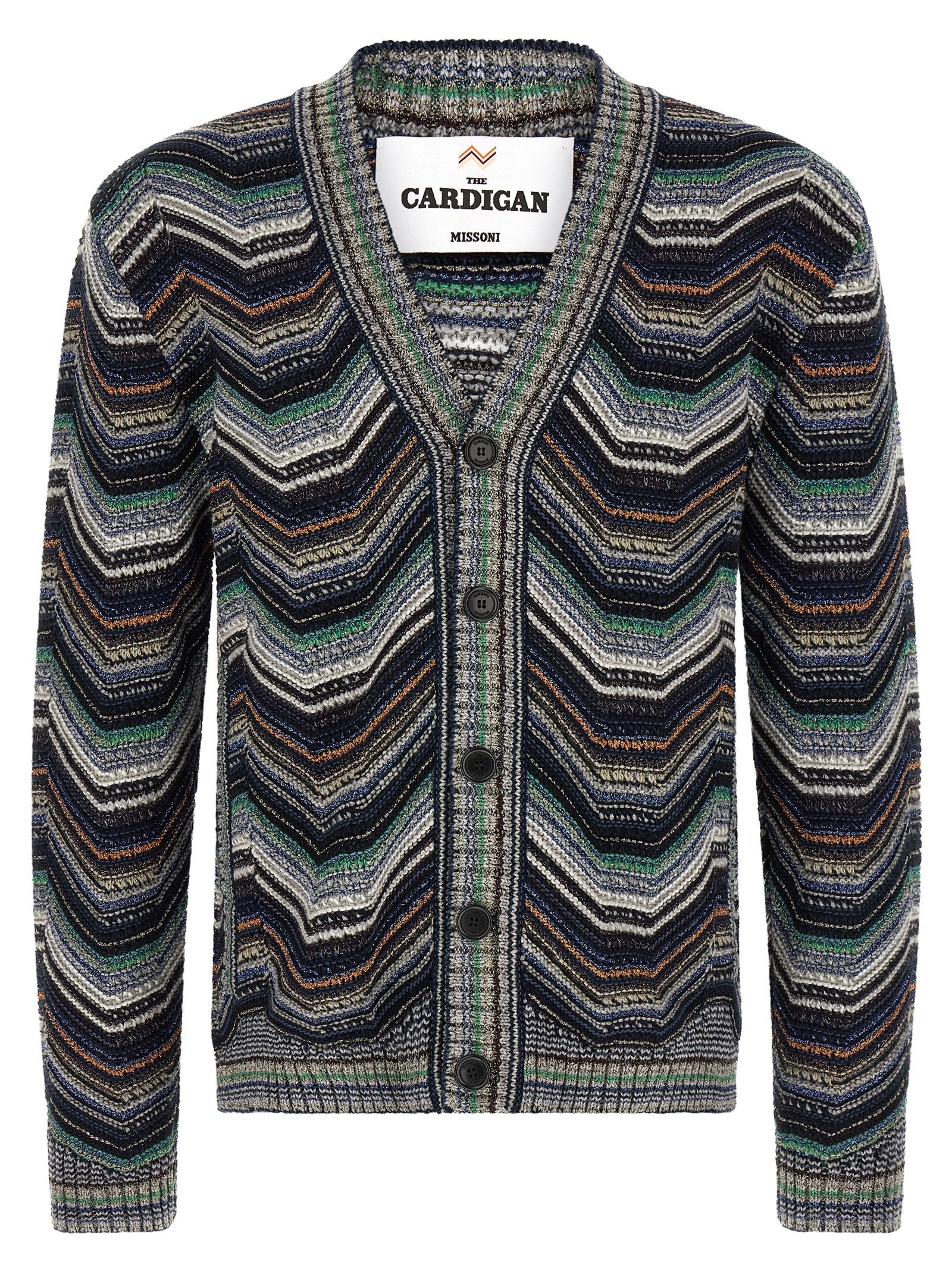 Missoni Zigzag Cardigan Gold