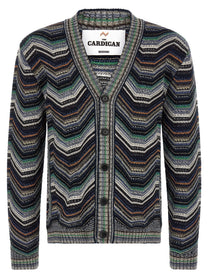 Missoni Zigzag Cardigan Gold