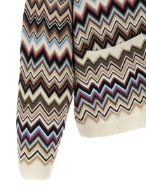 Missoni Zigzag Cardigan Gold