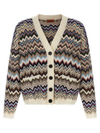 Missoni Zigzag Cardigan Gold
