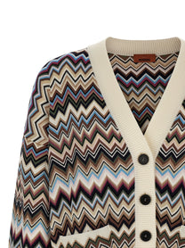 Missoni Zigzag Cardigan Gold