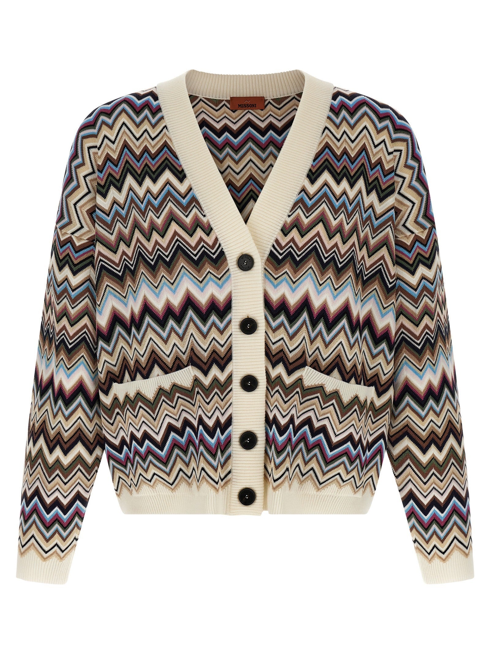 Missoni Zigzag Cardigan Gold
