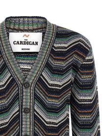 Missoni Zigzag Cardigan Gold