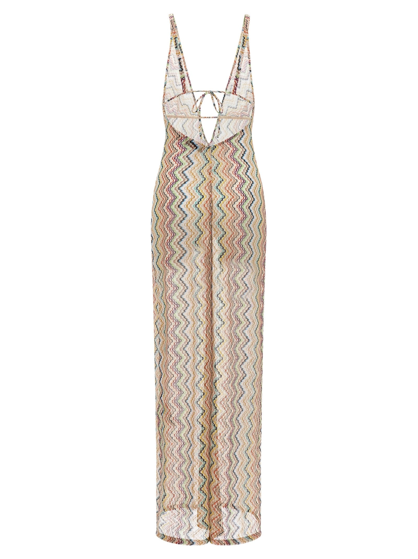 Missoni Zigzag Cover up Suit Gold