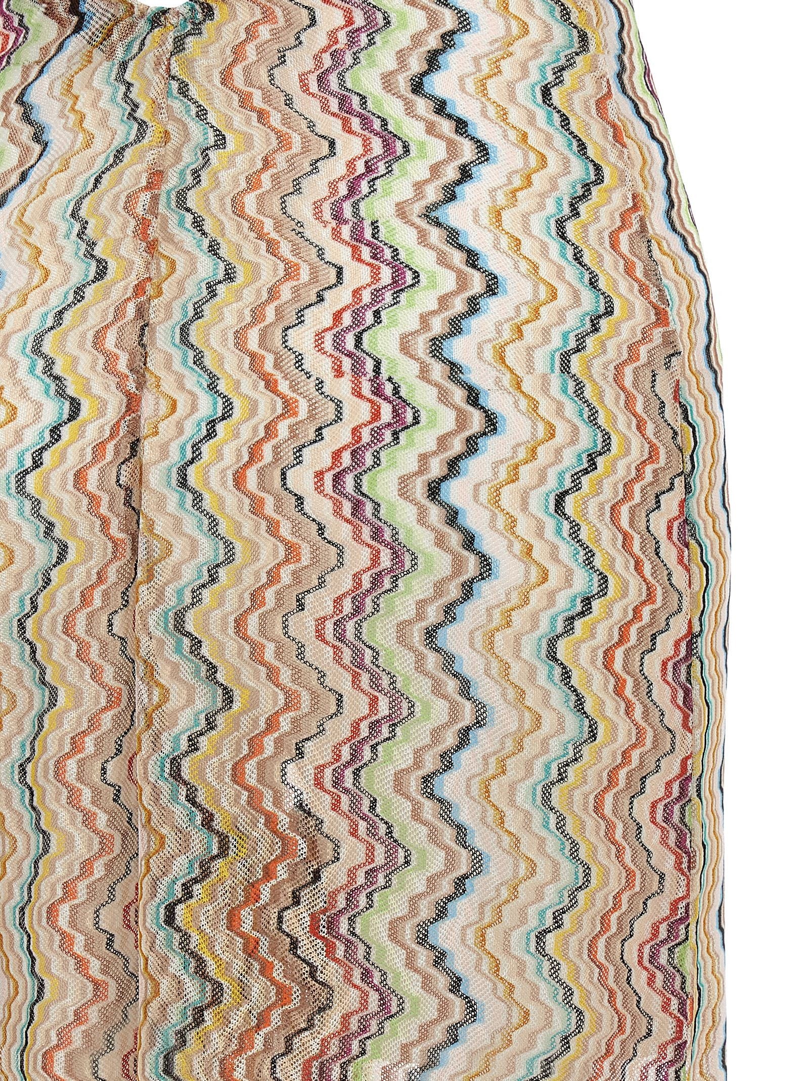 Missoni Zigzag Cover up Suit Gold