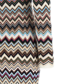 Missoni Zigzag Dress Gold