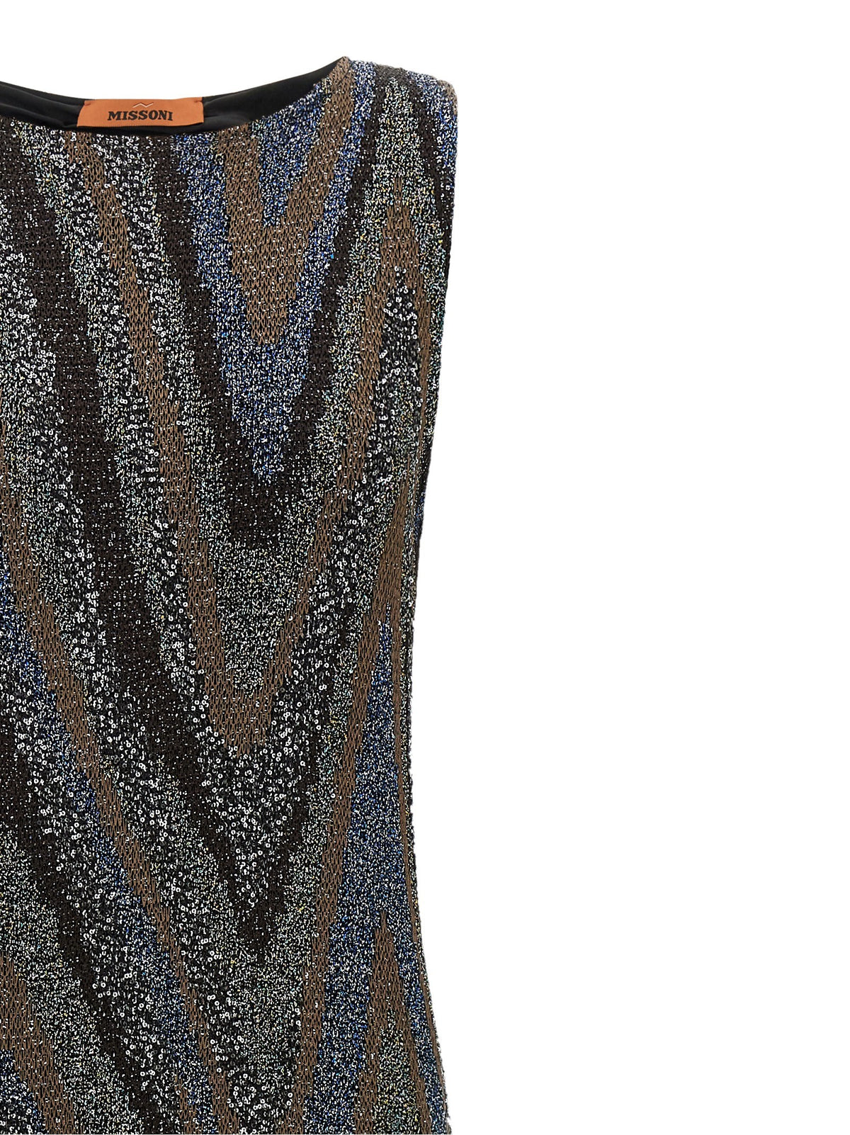 Missoni Zigzag Dress Gold, view 3
