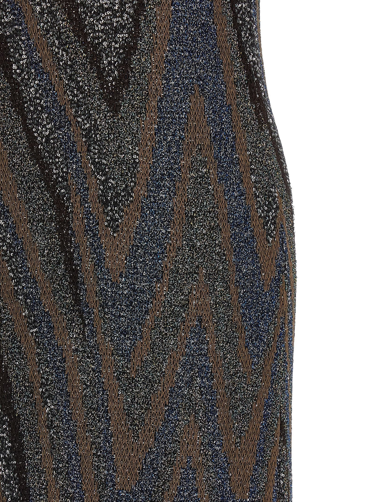 Missoni Zigzag Dress Gold, view 4