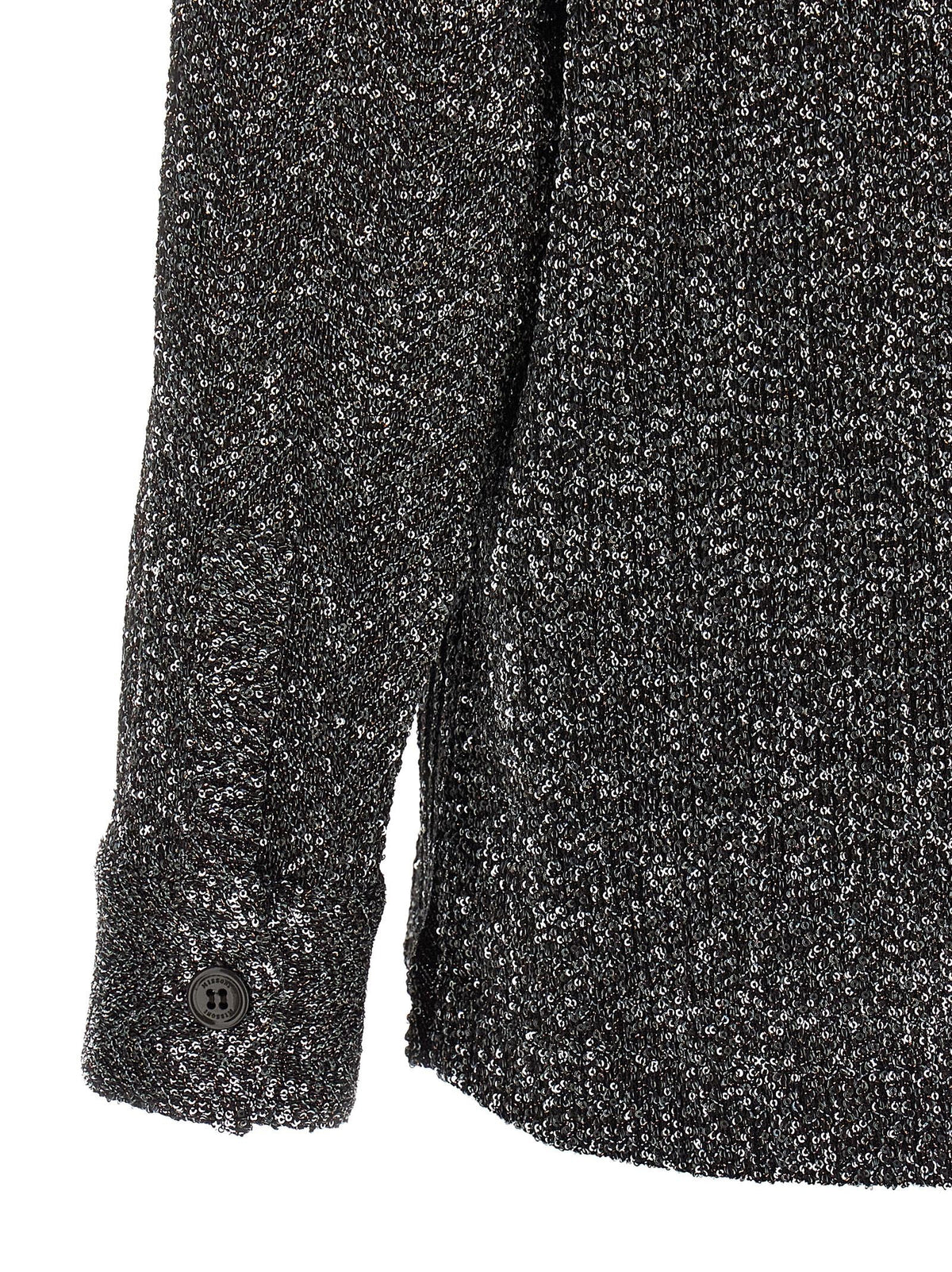 Missoni Zigzag Sequin Shirt Grey