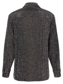 Missoni Zigzag Sequin Shirt Grey