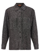 Missoni Zigzag Sequin Shirt Grey