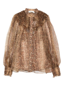 Zimmermann - Zimmermann Shirts Brown - Shirts