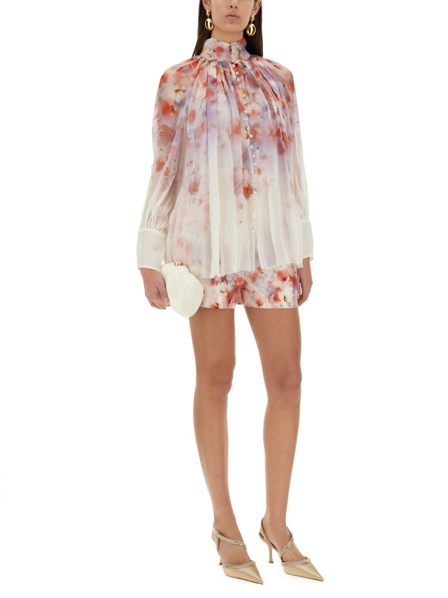 ZIMMERMANN - Zimmermann Smock Blouse ’Crush’ - Women’s Tops