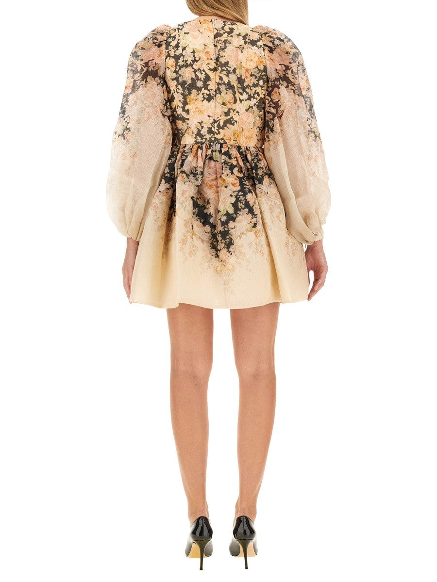 ZIMMERMANN - Zimmermann Linen Dress - Women’s Clothing