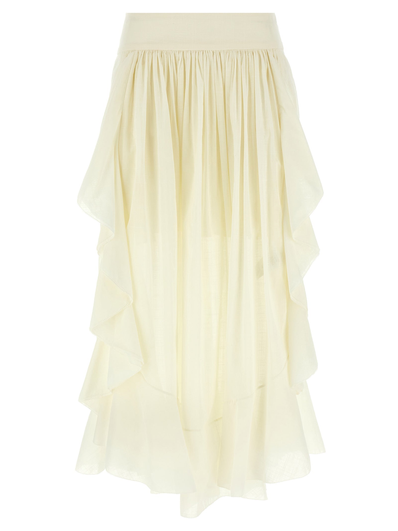 ZIMMERMANN - ZIMMERMANN - ’Acacia Ruffle’ skirt - Women’s Clothing