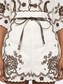 Zimmermann - Zimmermann Shorts Ivory - Short trousers