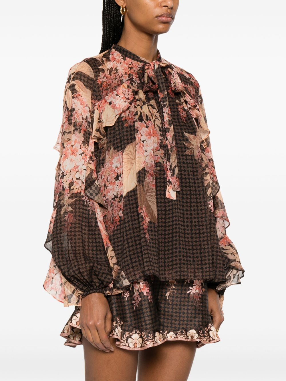 Zimmermann Zimmermann Illuminate Flutter Smock Women’s Tops