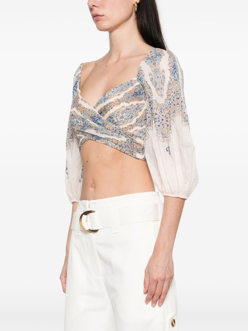 Zimmermann - Zimmermann Zimmerman pleated design top - Topwear
