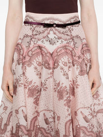 Zimmermann Zimmermann Crush midi skirt Women’s Clothing