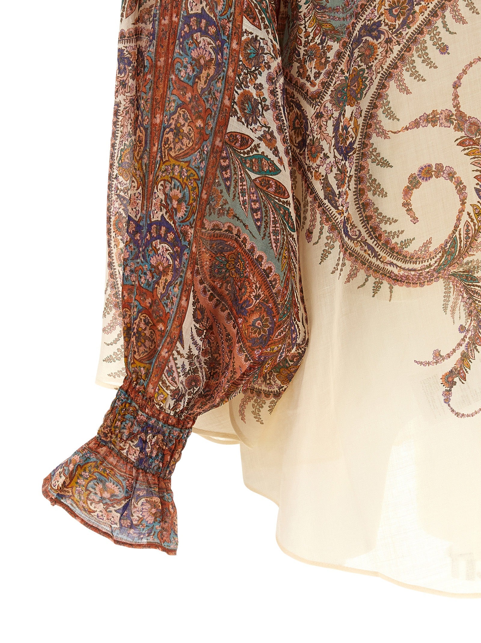 ZIMMERMANN - ZIMMERMANN - ’Rhiannon Tie Neck’ blouse - Women’s Tops