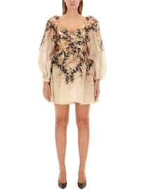 ZIMMERMANN - Zimmermann Linen Dress - Women’s Clothing