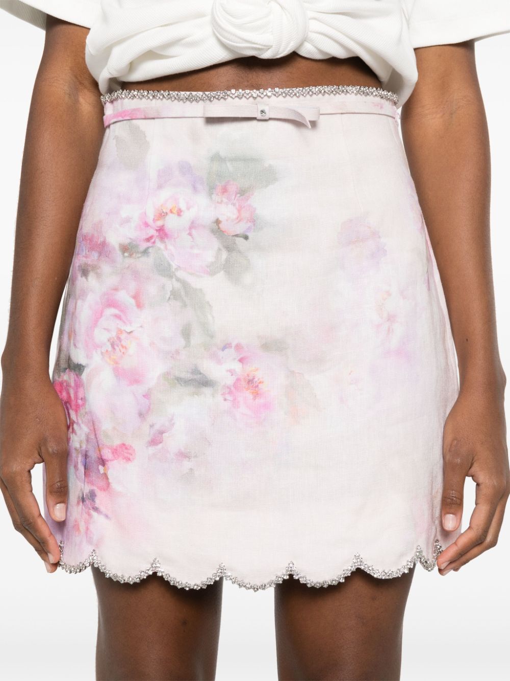 Zimmermann Zimmermann Crush Mini Skirt Women’s Clothing