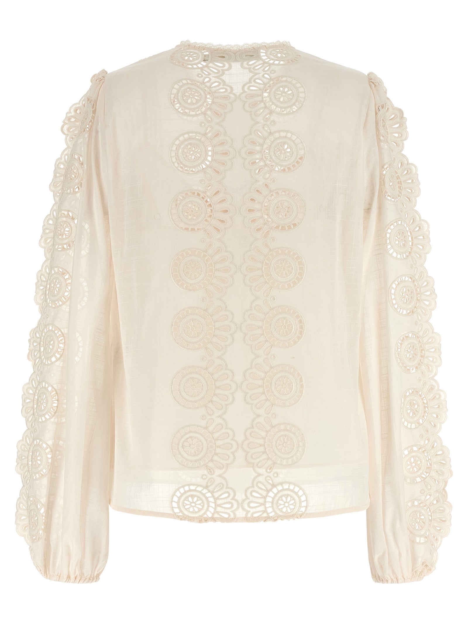 ZIMMERMANN - ZIMMERMANN - ’Lucky’ embroidered blouse - Women’s Tops