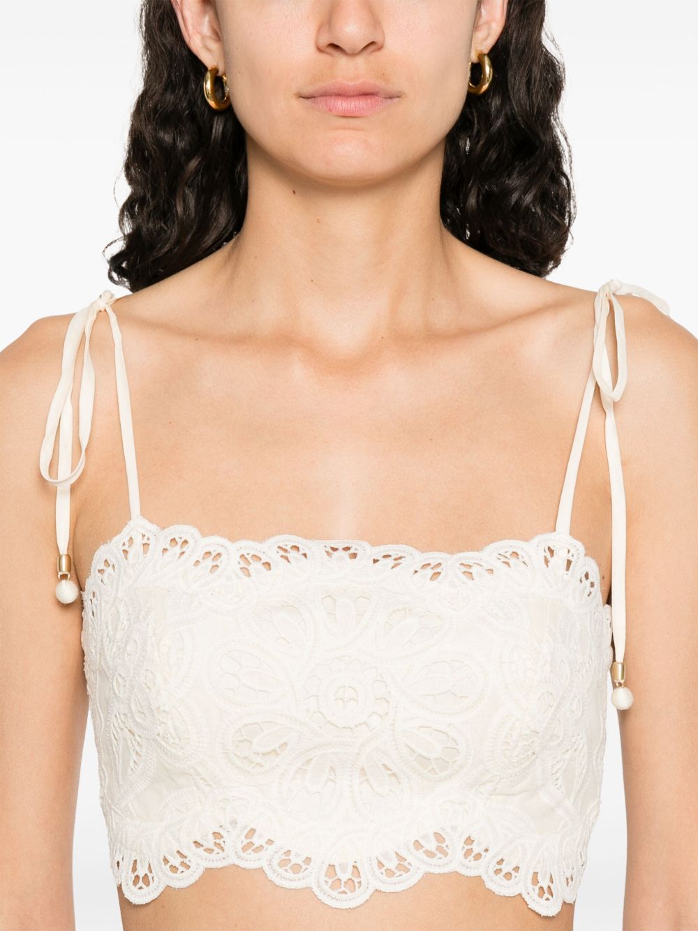 Zimmermann - Zimmermann Top Ivory - Topwear