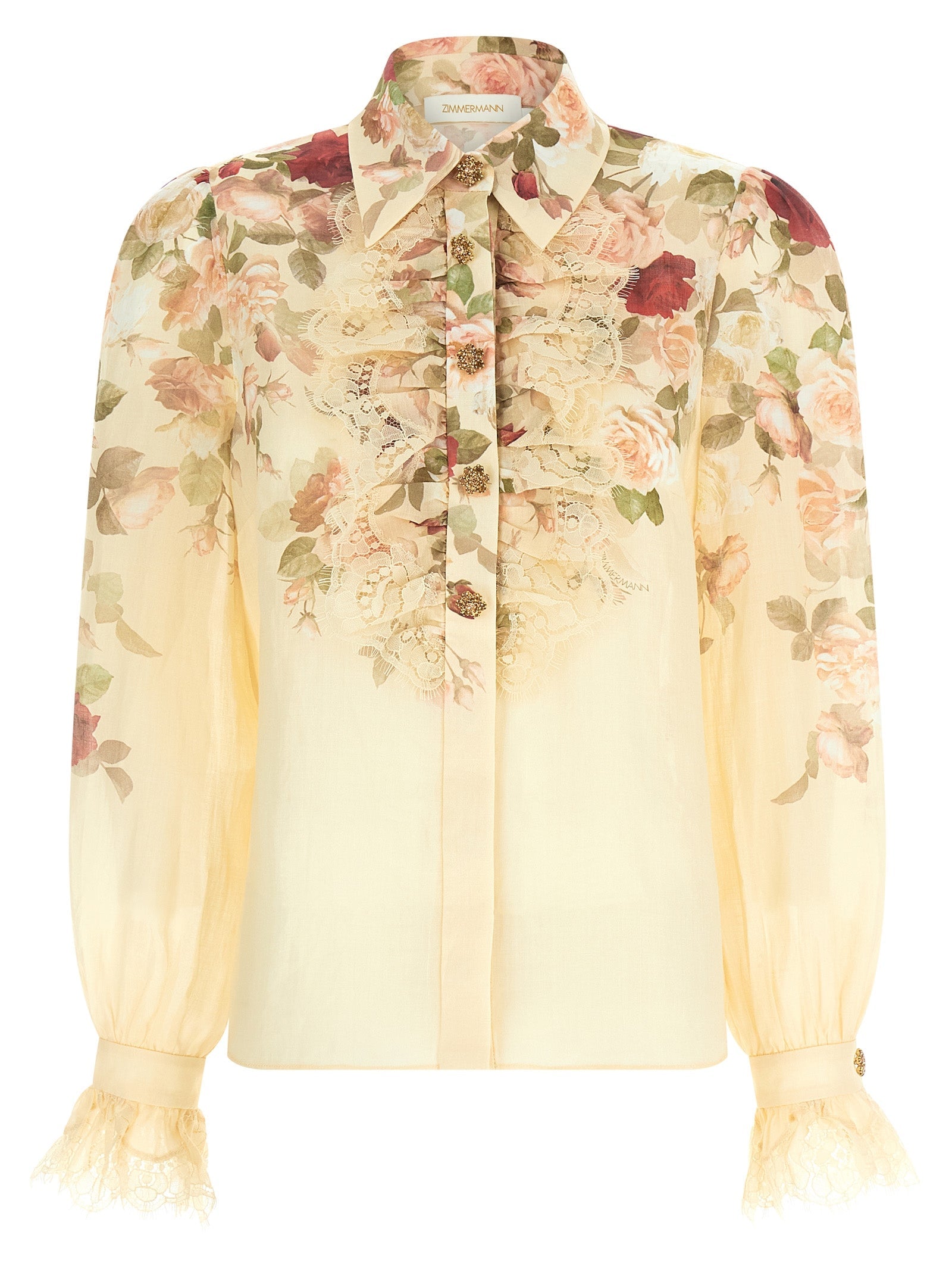 ZIMMERMANN - ZIMMERMANN - ’Hypnotic Tux’ shirt - Women’s Tops