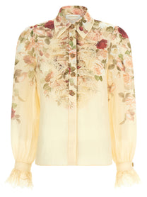 ZIMMERMANN - ZIMMERMANN - ’Hypnotic Tux’ shirt - Women’s Tops