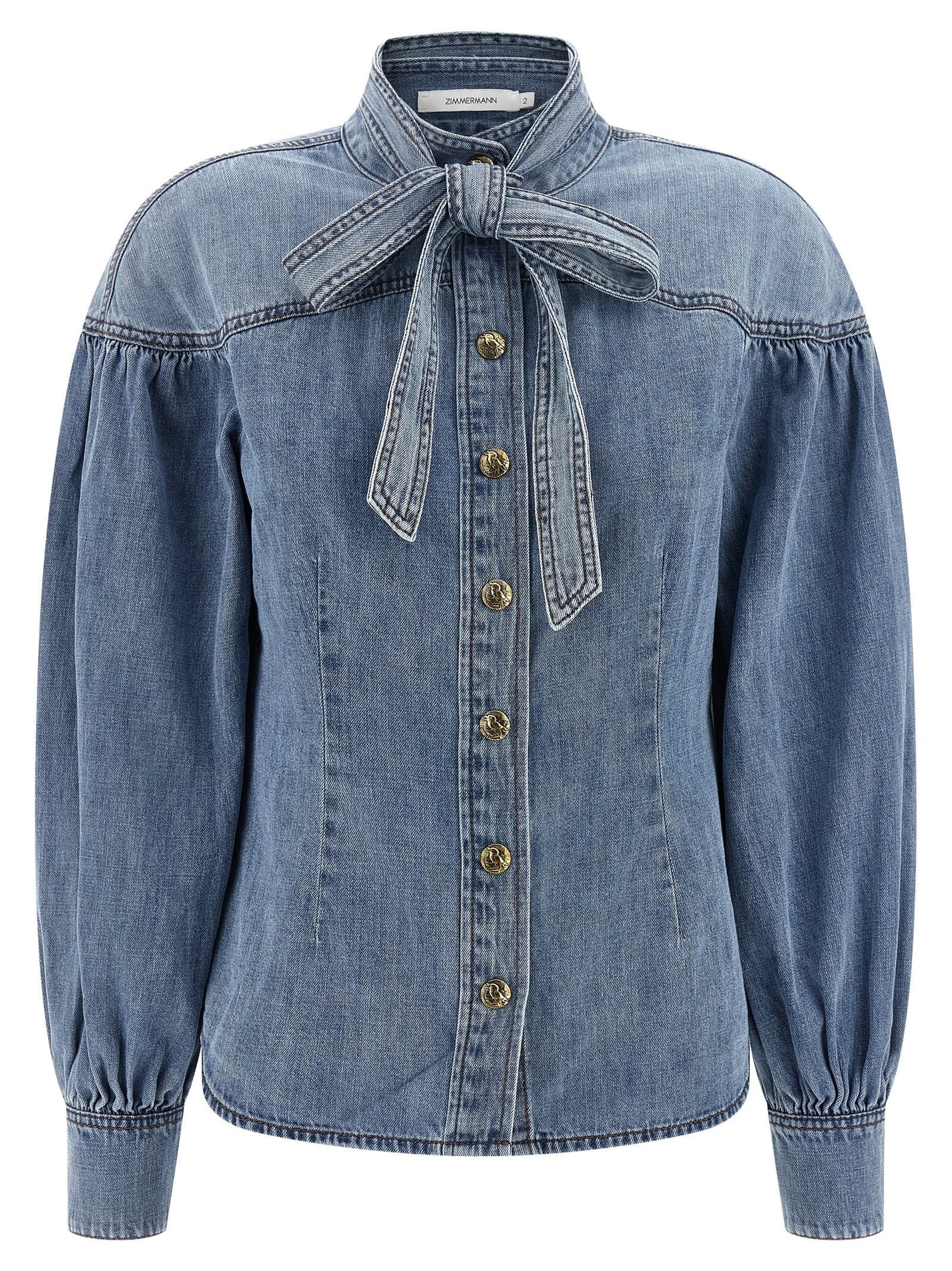 ZIMMERMANN - ZIMMERMANN - Denim shirt - Women’s Tops