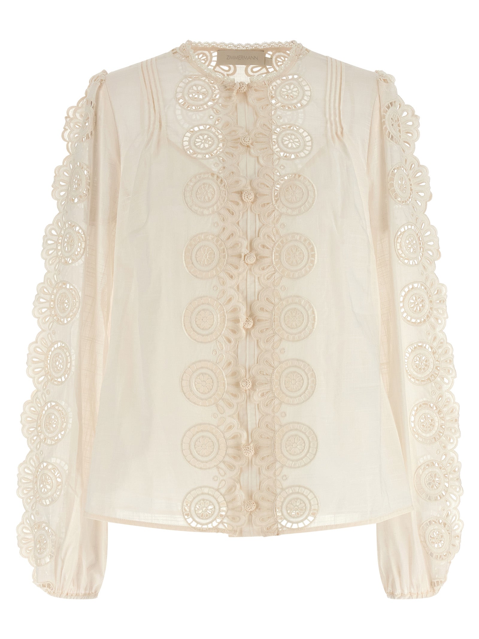 ZIMMERMANN - ZIMMERMANN - ’Lucky’ embroidered blouse - Women’s Tops