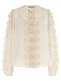 ZIMMERMANN - ZIMMERMANN - ’Lucky’ embroidered blouse - Women’s Tops