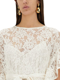 ZIMMERMANN - Zimmermann ’Crush’ Lace Midi Dress - Women’s Clothing