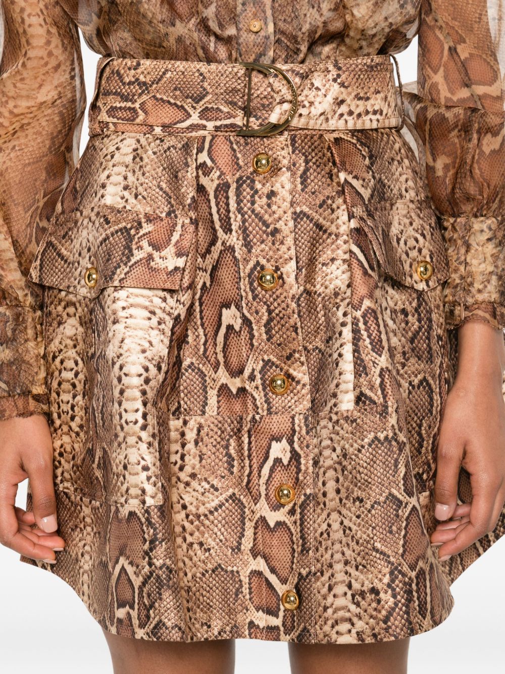 Zimmermann - Zimmermann Skirts Brown - Skirts