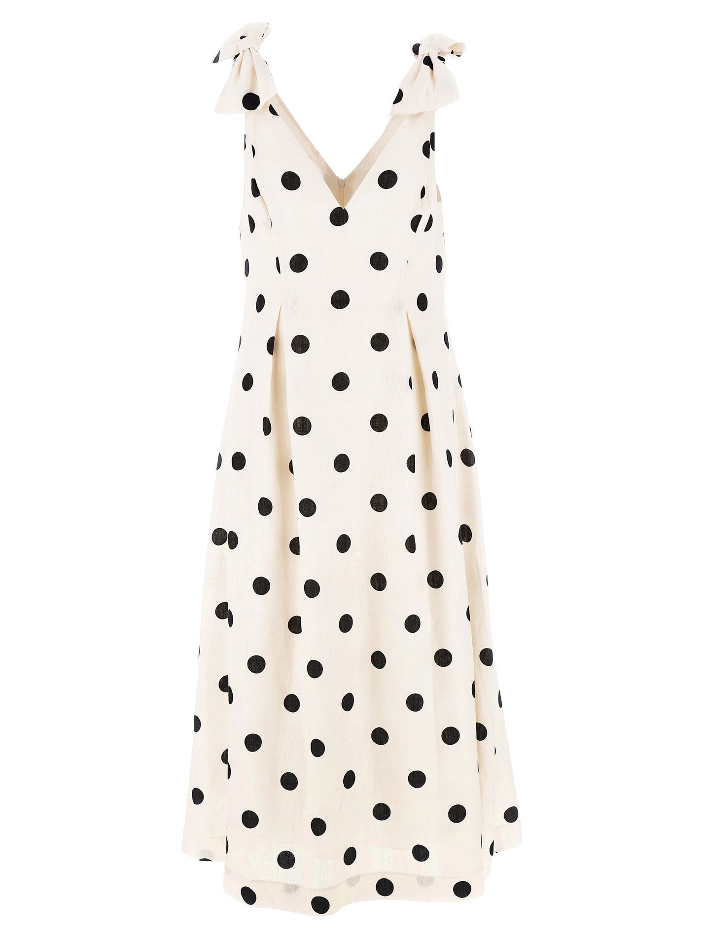 ZIMMERMANN - ZIMMERMANN - ’Crush V Neck Midi’ dress - Women’s Clothing