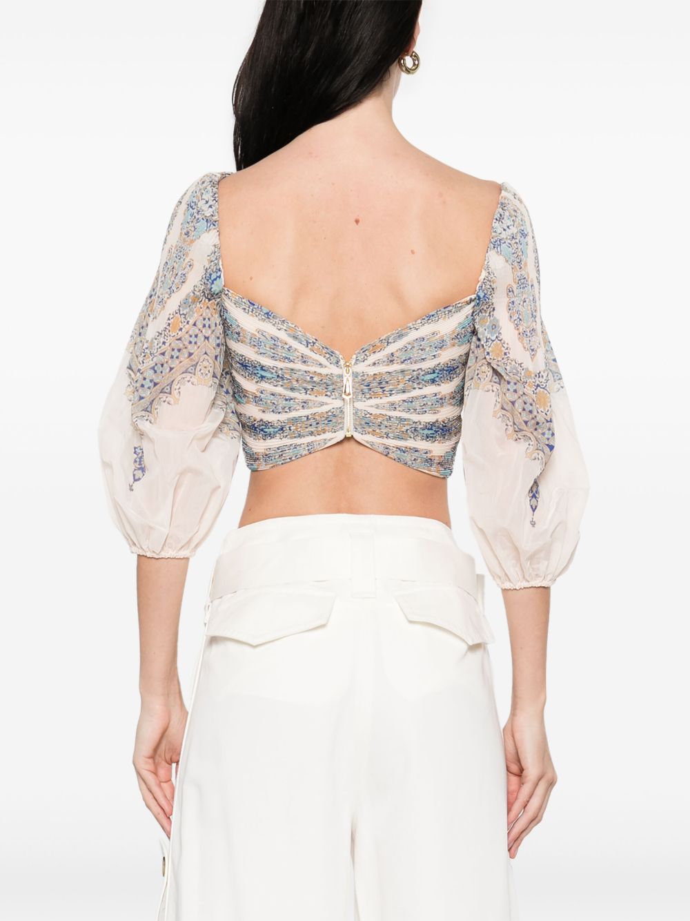 Zimmermann - Zimmermann Zimmerman pleated design top - Topwear