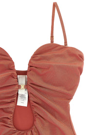 ZIMMERMANN - ZIMMERMANN - ’Rhiannon Deep Plunge’ one-piece swimsuit - Women’s Clothing