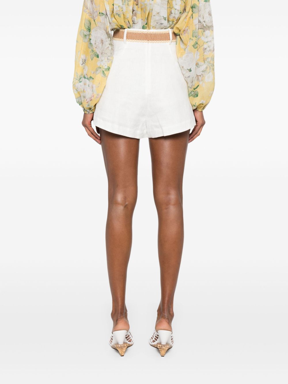 Zimmermann - Zimmermann Shorts Ivory - Short trousers
