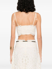 Zimmermann - Zimmermann Top Ivory - Topwear