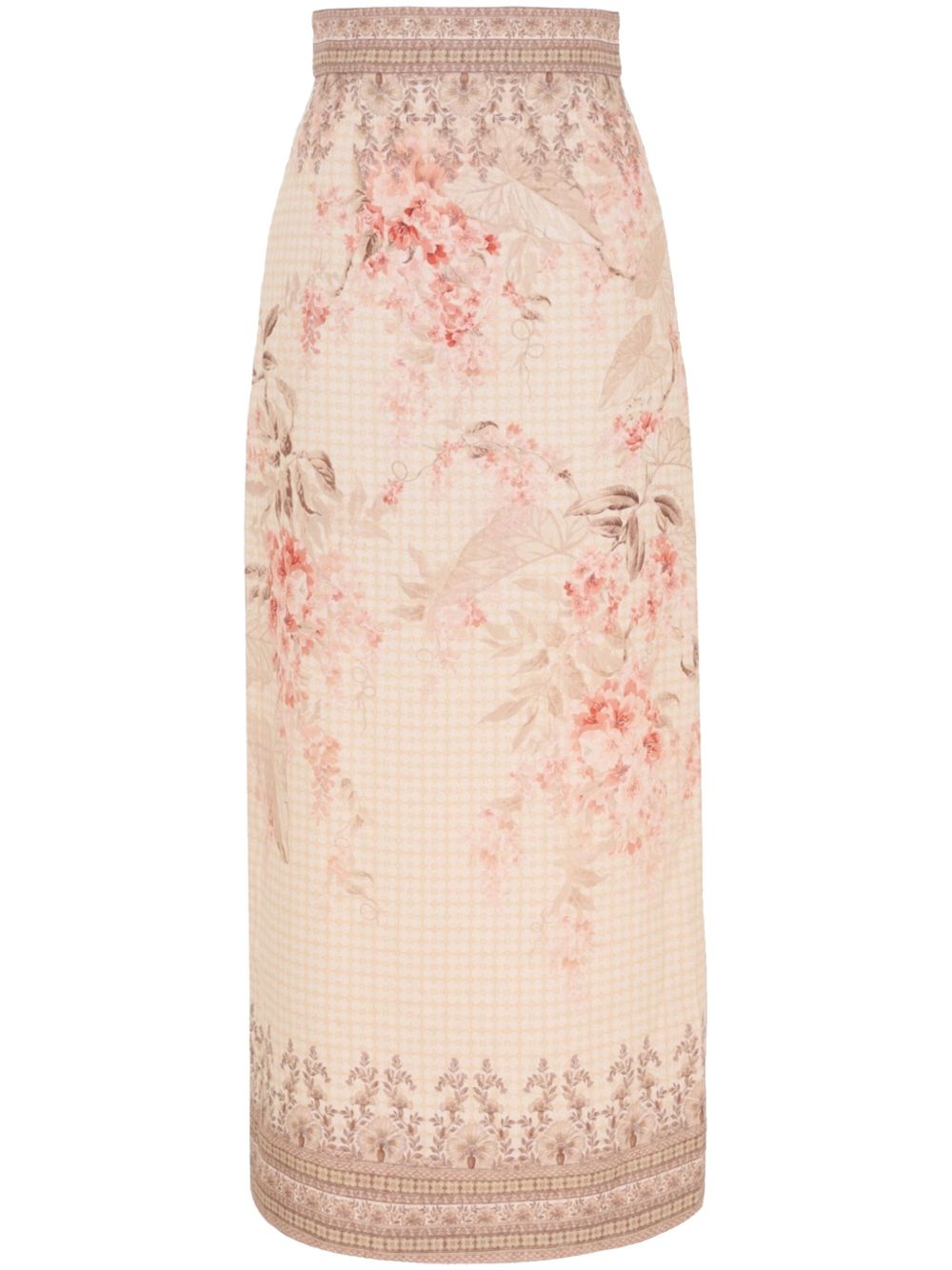 Zimmermann - Zimmermann Illuminate Pencil Midi Skirt - Women’s Clothing